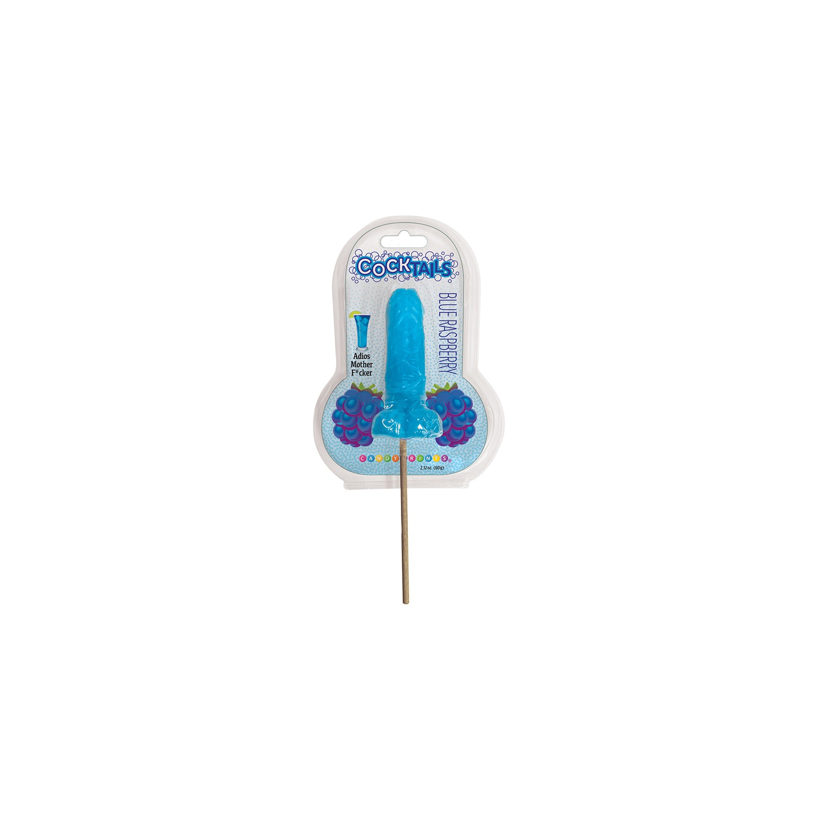 Cocktails 3D Lollipops Blue Raspberry