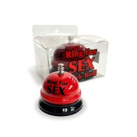 Ring The Bell For Sex Desk Bell - Spice Up Your Intimacy