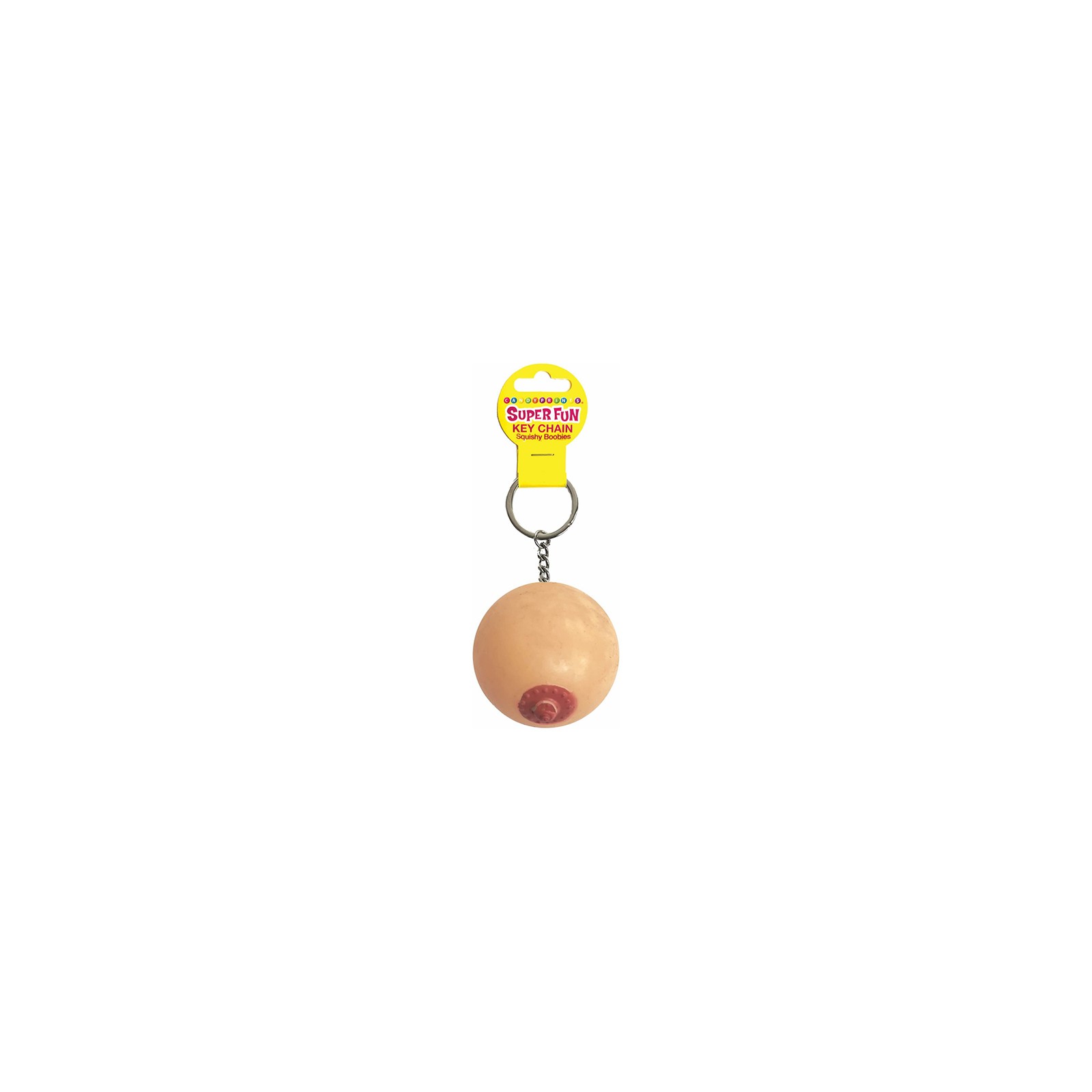 Super Fun Key Chain Squishy Boob