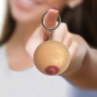 Super Fun Key Chain Squishy Boob