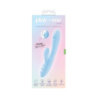 Play With Me Moondust Magic Rabbit Massager Blue