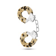 Esposas para Principiantes Temptasia de Leopardo para Juego de Bondage