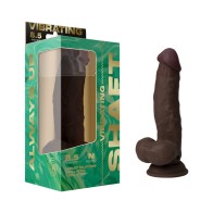 Shaft Vibrating Dual Density Silicone Dildo - Intense Pleasure