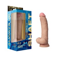 Shaft Vibrating Model C Dildo - Dual Density