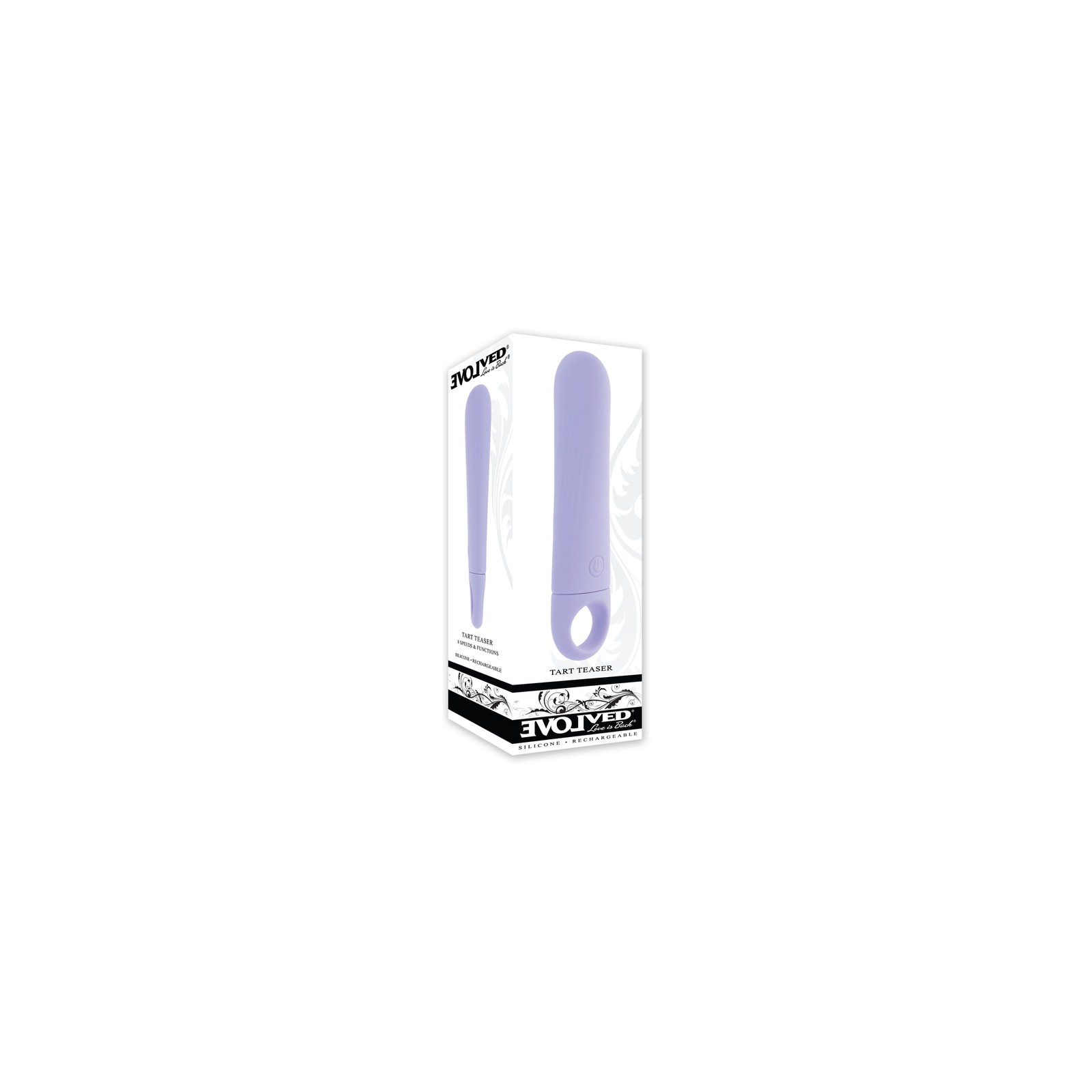 Evolved Tart Teaser Vibrador Recargable de Silicona Morado