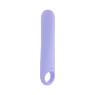 Evolved Tart Teaser Rechargeable Vibrating Wedge Silicone Purple