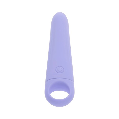 Evolved Tart Teaser Rechargeable Vibrating Wedge Silicone Purple