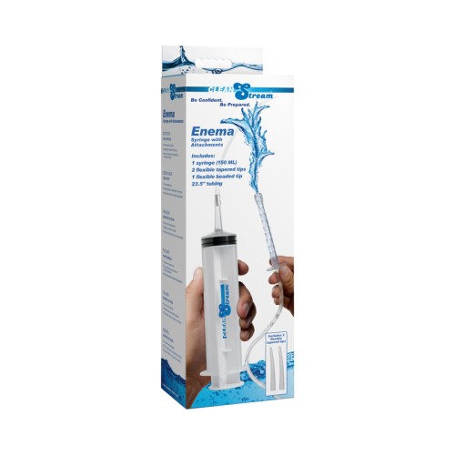 CleanStream Enema Syringe with Attachments