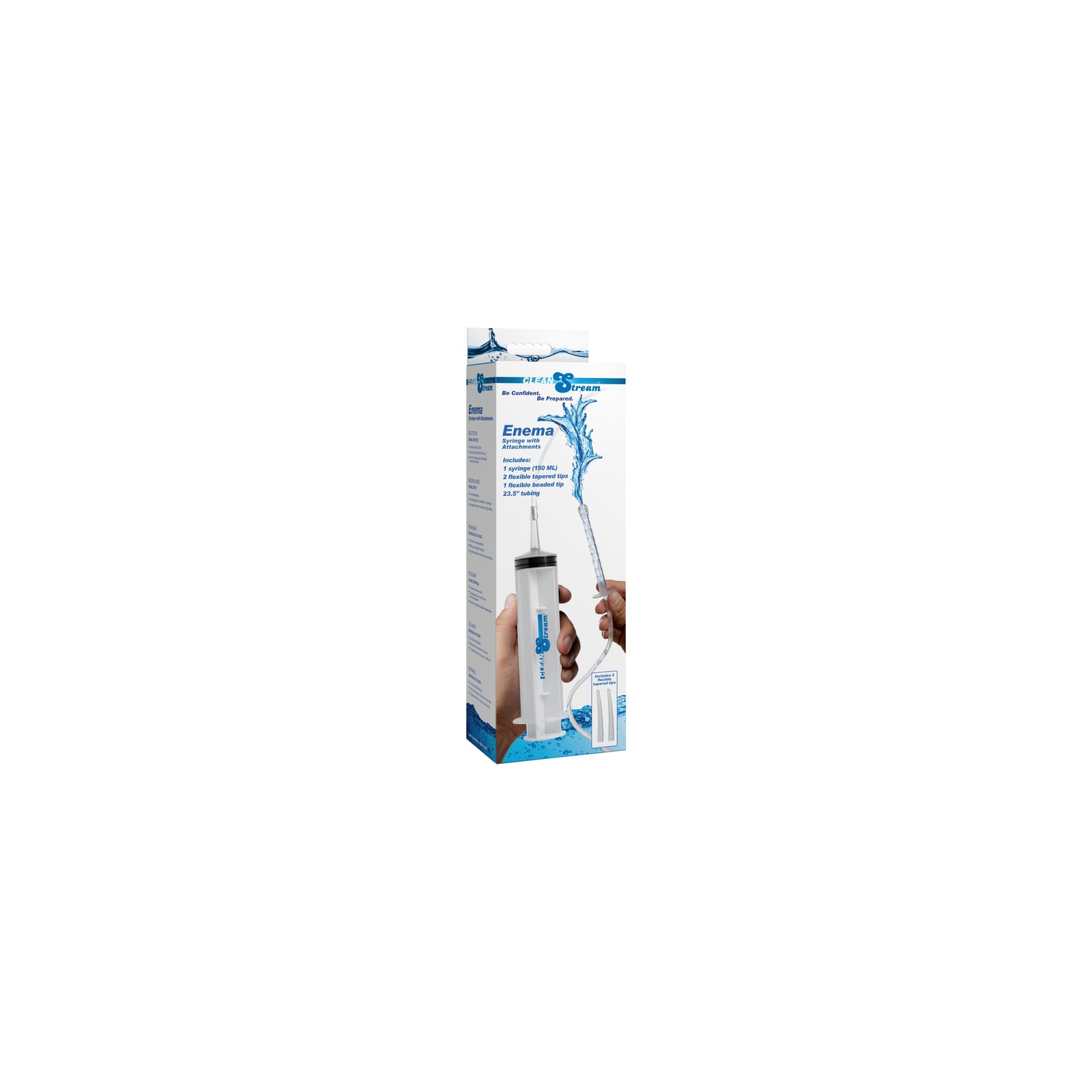 CleanStream Enema Syringe with Attachments