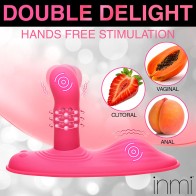 Inmi Spin 'N' Grind Rotating Vibrating Silicone Grinder for Ultimate Pleasure