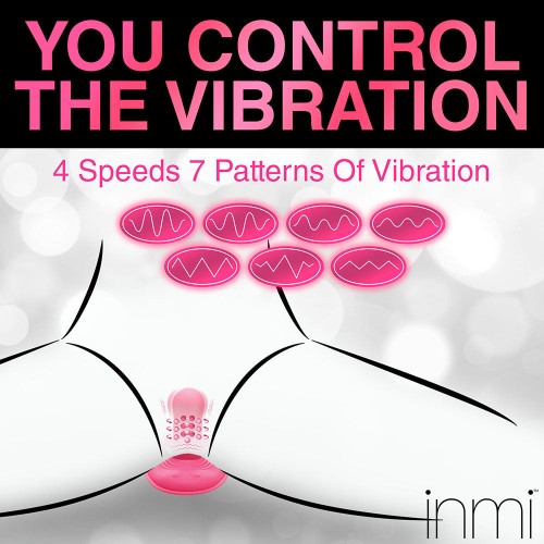 Inmi Spin 'N' Grind Rotating Vibrating Silicone Grinder for Ultimate Pleasure