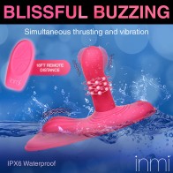 Inmi Spin 'N' Grind Rotating Vibrating Silicone Grinder for Ultimate Pleasure