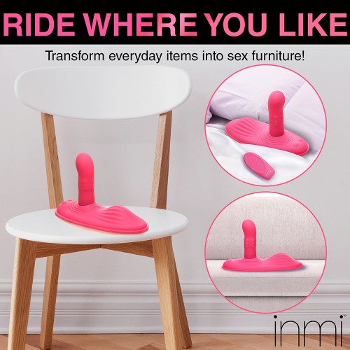 Inmi Spin 'N' Grind Rotating Vibrating Silicone Grinder for Ultimate Pleasure