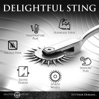 Rueda Wartenberg Silver Sensation de Master Series