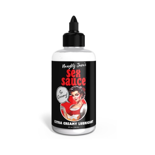 Lubricante Extra Cremoso Sex Sauce de Naughty Jane 8 oz