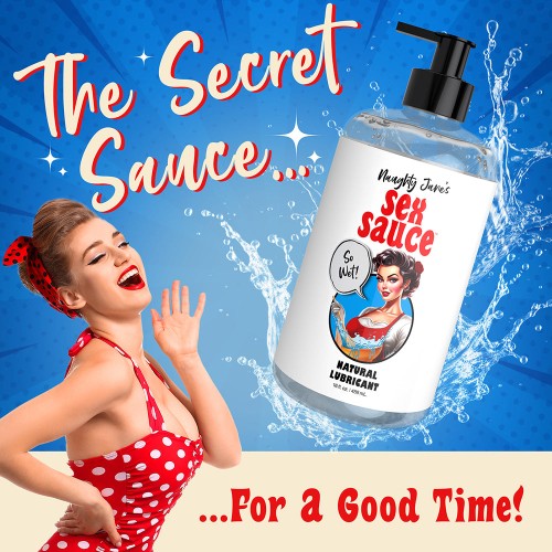 Naughty Jane's Sex Sauce Natural Lubricant