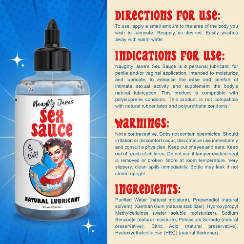 Naughty Jane's Water-Based Lubricant