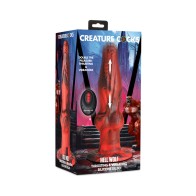 Creature Cocks Hell Wolf Thrusting & Vibrating Silicone Dildo - Ultimate Pleasure Experience