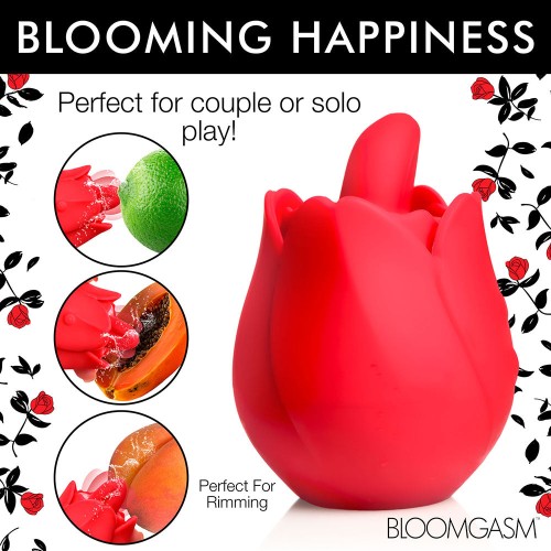 Bloomgasm Rose Kisser Estimulador Vibrador