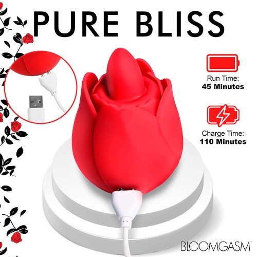 Bloomgasm Rose Kisser Estimulador Vibrador