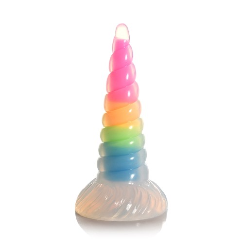 Dildo Uni-Glow que Brilla en la Oscuridad de Creature Cocks