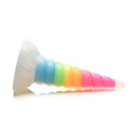 Dildo Uni-Glow que Brilla en la Oscuridad de Creature Cocks