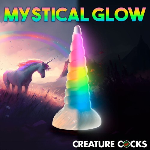 Creature Cocks Uni-Glow Glow-in-the-Dark Dildo