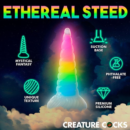 Creature Cocks Uni-Glow Glow-in-the-Dark Dildo