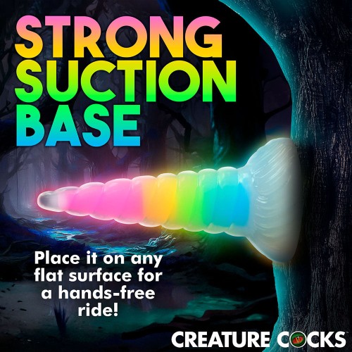 Creature Cocks Uni-Glow Glow-in-the-Dark Dildo