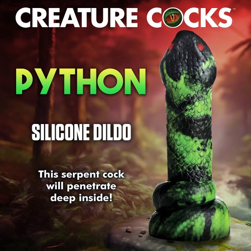 Dildo de Silicona Python de Creature Cocks - Placer Supremo