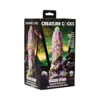 Creature Cocks Dragon Spawn Silicone Dildo with Eggs