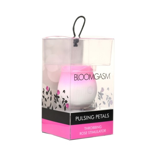 Bloomgasm Throbbing Rose Stimulator for Intense Pleasure