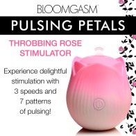 Bloomgasm Throbbing Rose Stimulator for Intense Pleasure