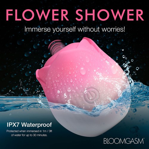 Bloomgasm Throbbing Rose Stimulator for Intense Pleasure