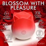 Bloomgasm Pulsing Petals Rose Stimulator