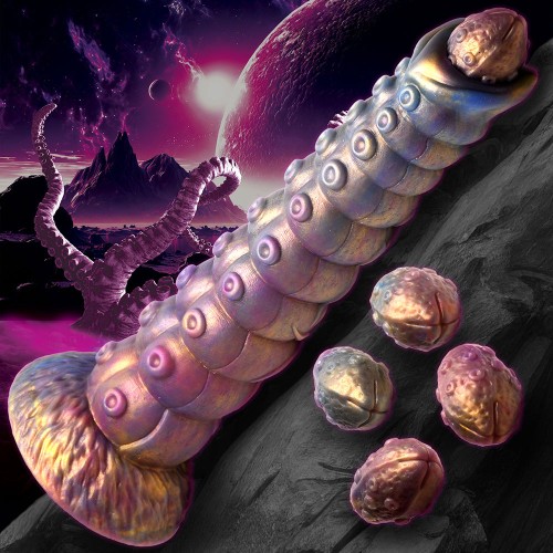 Creature Cocks Deep Invader Tentacle Ovipositor Dildo