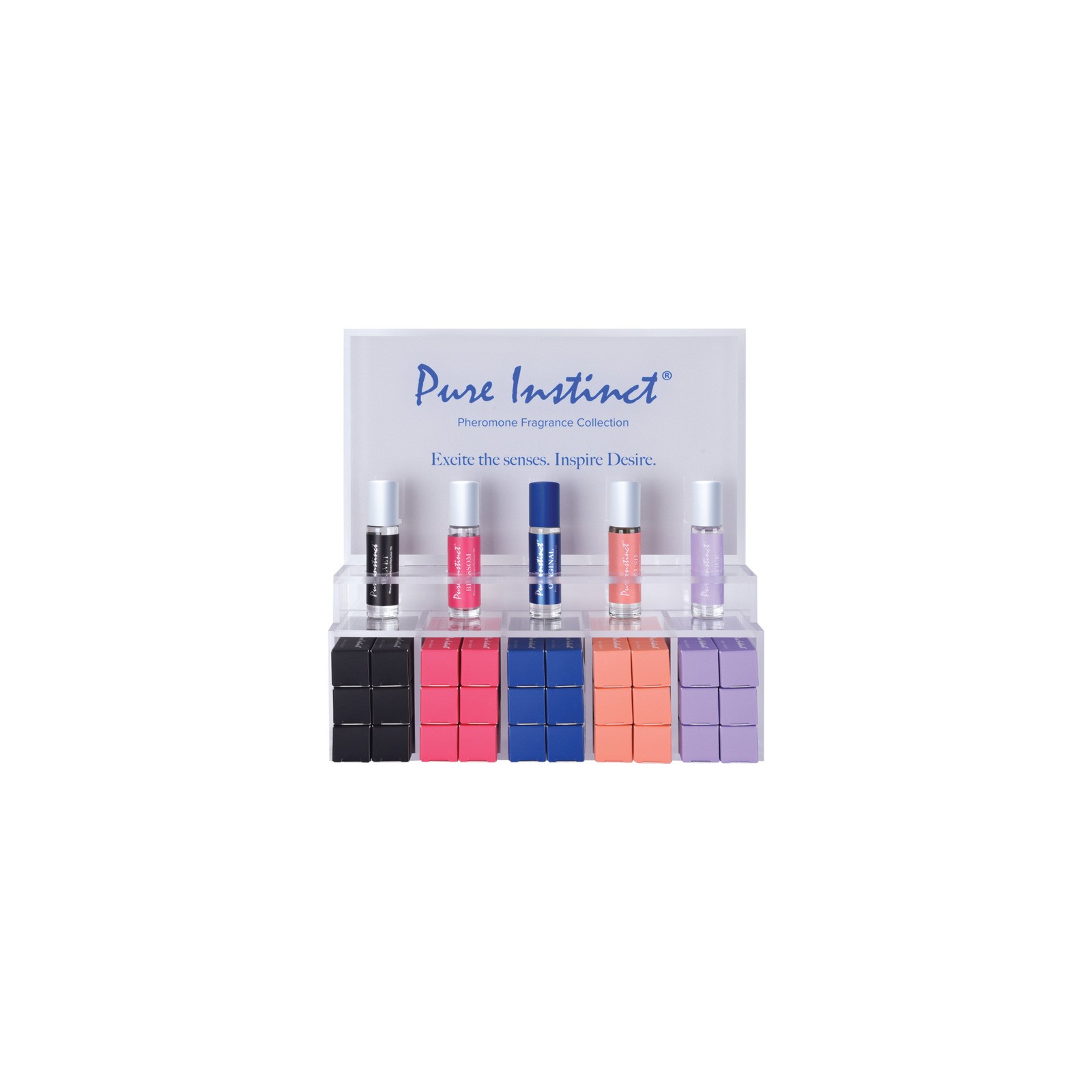 Pure Instinct Pheromone Perfume Oil Display