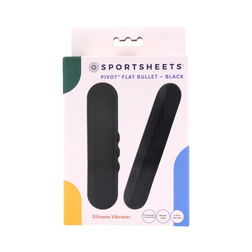 Bullet Plano Pivote Sportsheets Negro