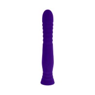 Vibrador Recargable Selopa Trixxxie de Silicona Púrpura