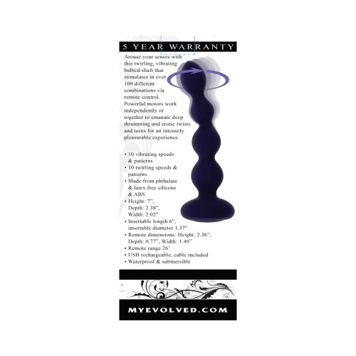 Vibrador Recargable Evolved Pleasure Orbit