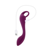 Vibrador Recargable de Silicona Evolved Lochness G