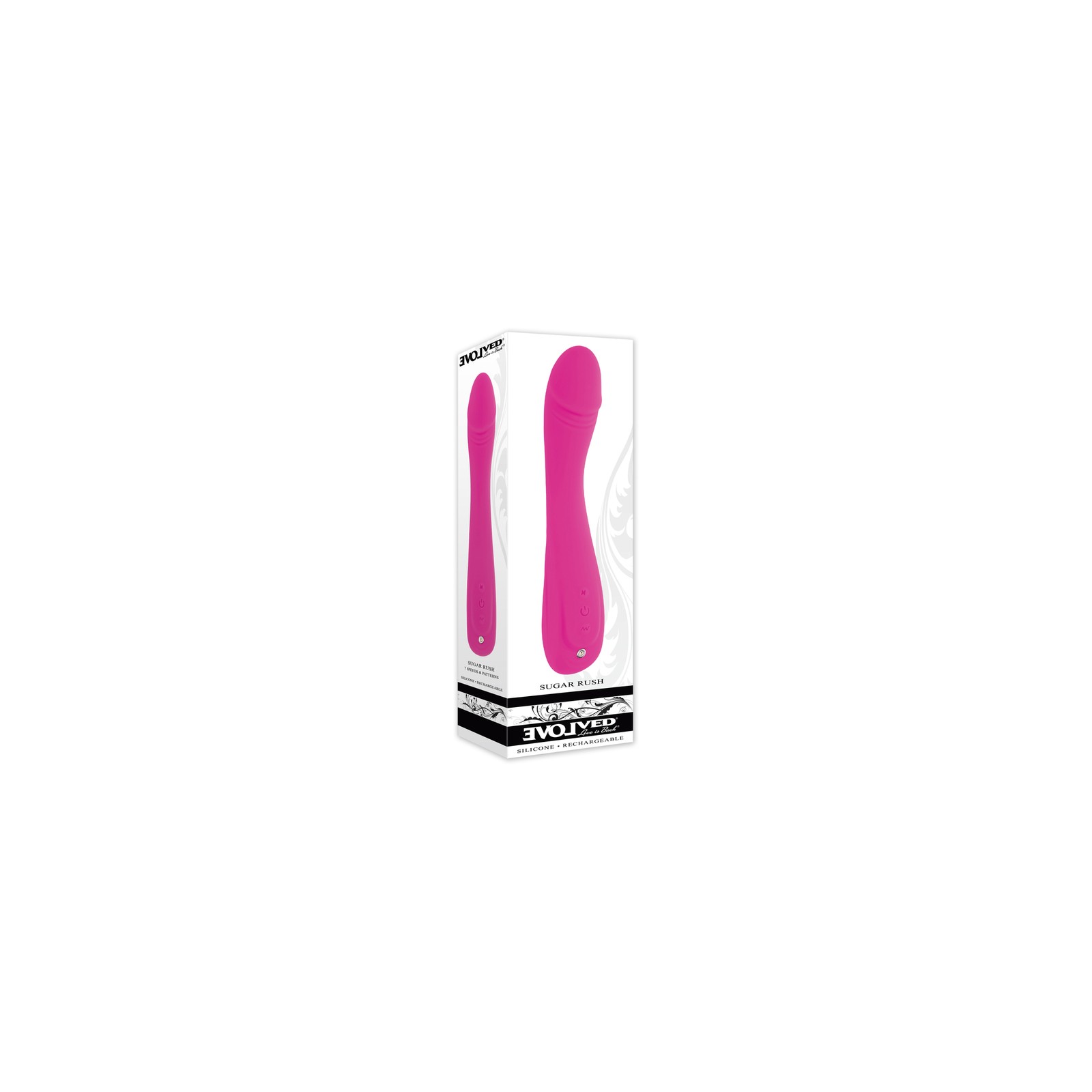 Evolved Sugar Rush Vibrador Recargable para el Punto G