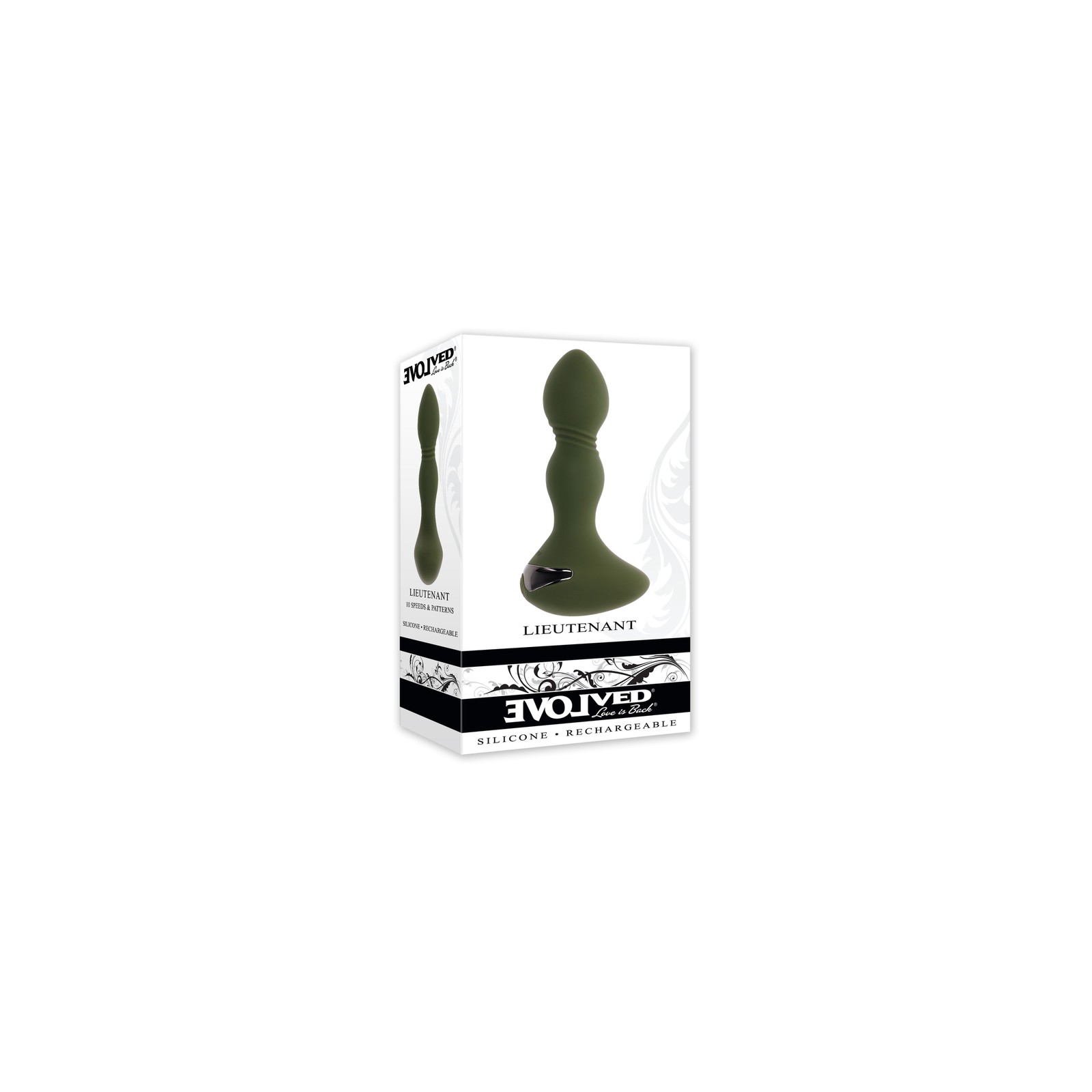 Evolved Teniente Vibrador Anal Recargable