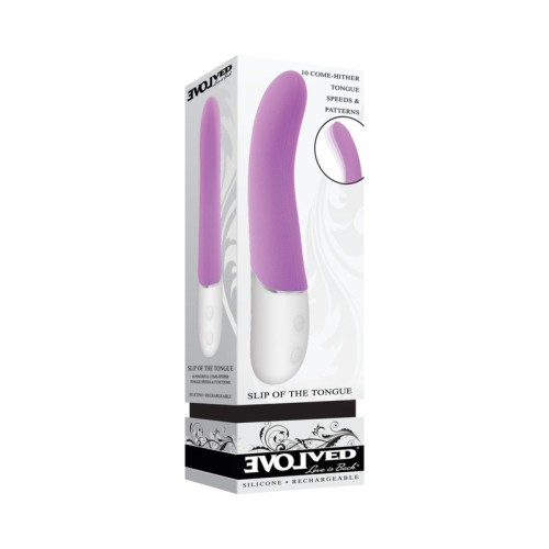 Evolved Slip of the Tongue Rechargeable Vibrator