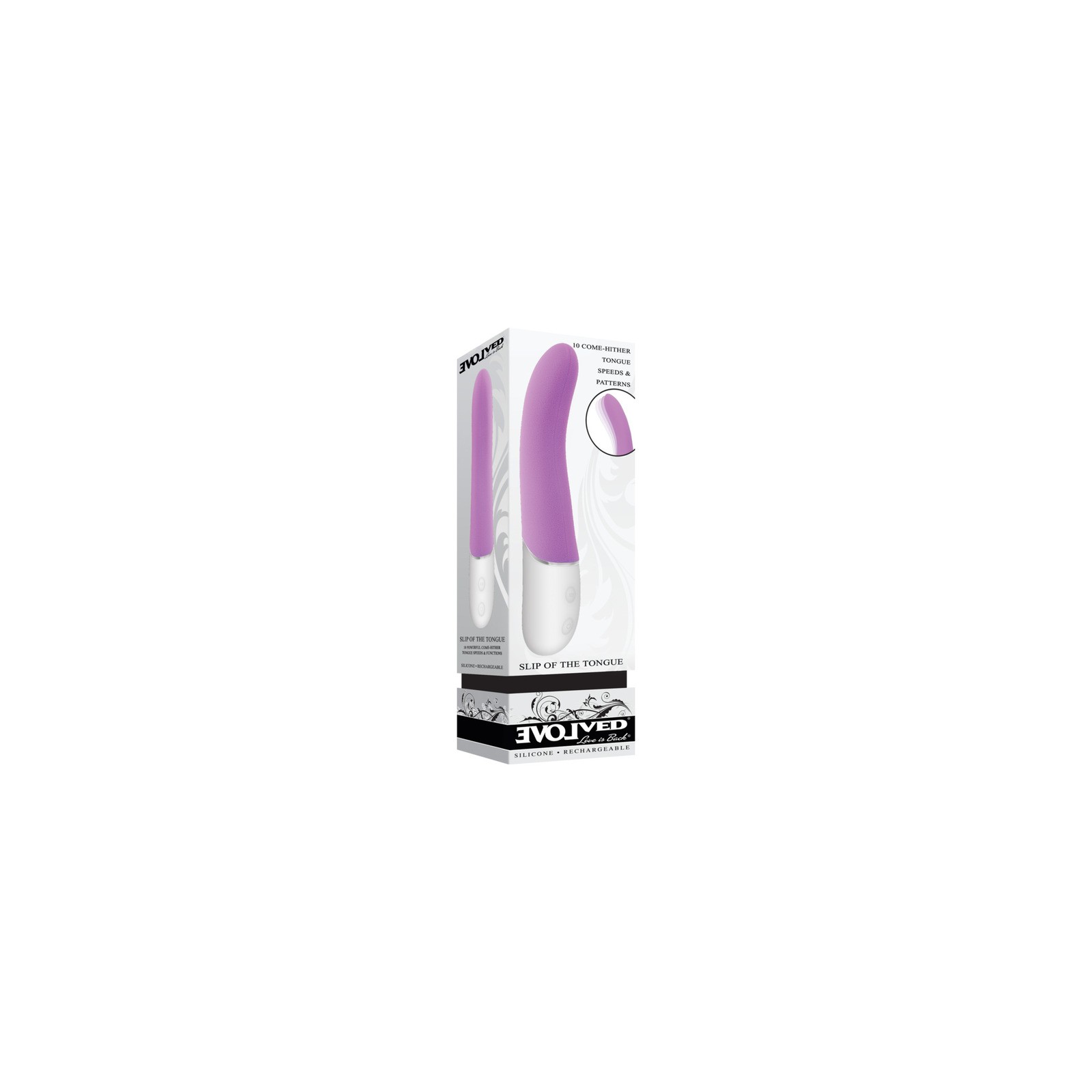 Evolved Slip of the Tongue Rechargeable Vibrator