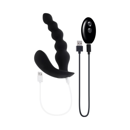 Evolved Bead Me Up Prostate Rechargeable Black