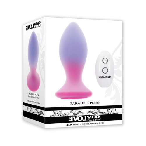 Evolved Paradise Vibrating Anal Plug