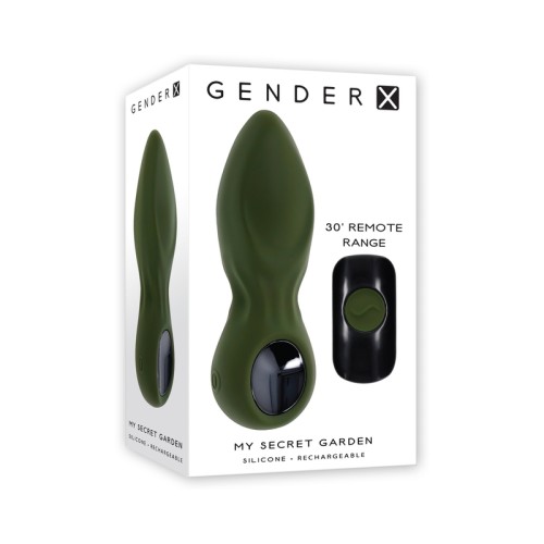 Plug Anal Recargable Gender X My Secret Garden