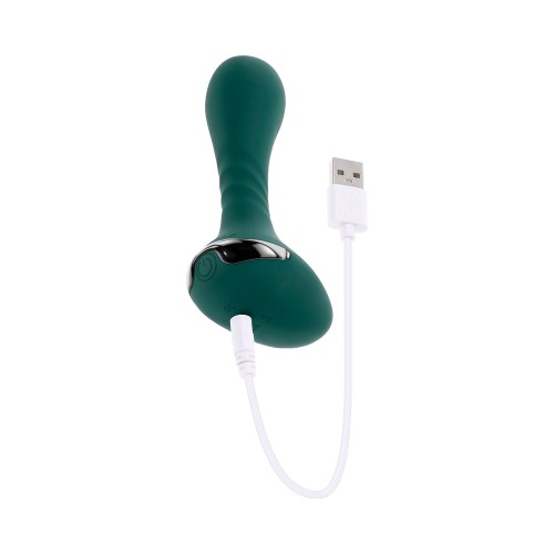 Plug Anal Recargable con 10 Patrones de Vibración