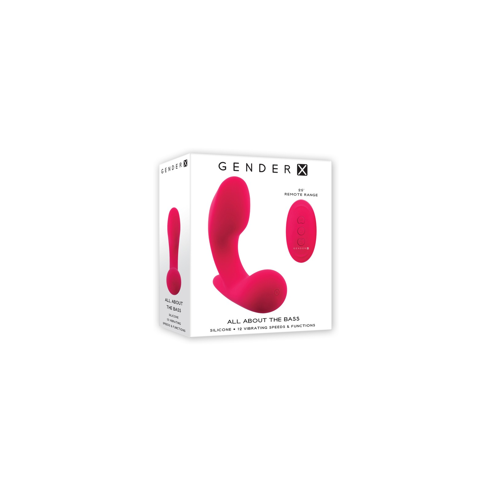 Gender X Vibrador All About the Bass con Control Remoto